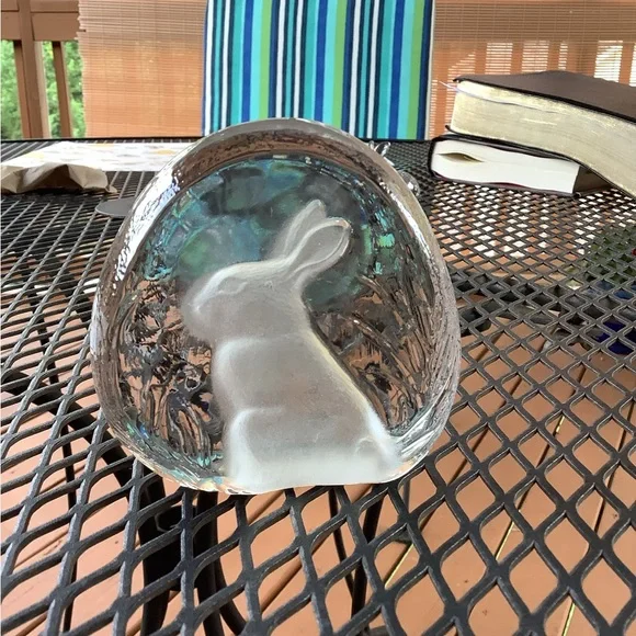 Paperweight Rabbit Crystal - Picture 2 of 5